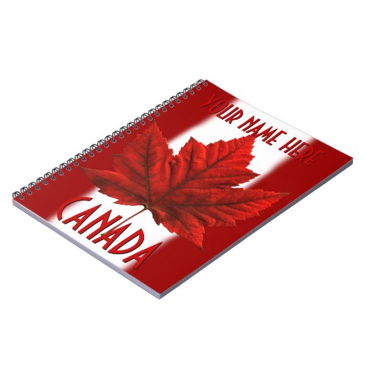 Canada Journal Souvenir Custom Notebooks Canada Notitieboek (Linkerzijde)