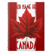 Canada Journal Souvenir Custom Notebooks Canada Notitieboek (Voorkant)