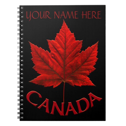 Canada Journal Souvenir Custom Notitieboeken Canad (Voorkant)