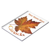 Canada Journal Souvenir Custom Notitieboeken Canad (Linkerzijde)