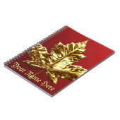 Canada Journal Souvenir Custom Notitieboeken Canad (Linkerzijde)