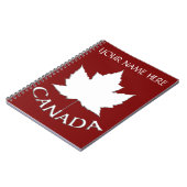 Canada Journal Souvenir Custom Notitieboeken Canad (Linkerzijde)