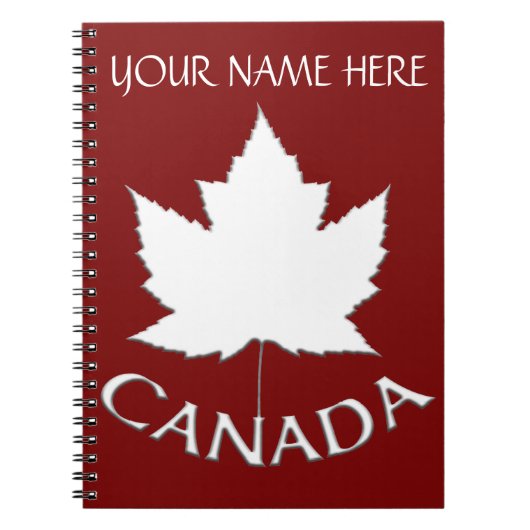 Canada Journal Souvenir Custom Notitieboeken Canad (Voorkant)