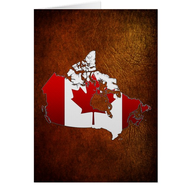 Canada: Kaart (Voorkant)