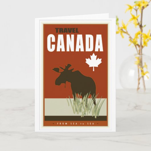Canada Kaart (Gele Bloem)