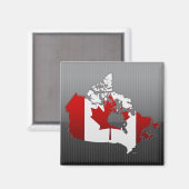 Canada: Kaart Magneet (Voorkant / Achterkant)