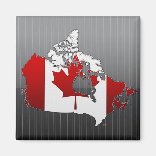Canada: Kaart Magneet (Voorkant)