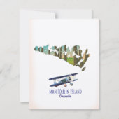 Canada-kaart van Manitoulin (Voorkant)