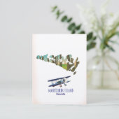 Canada-kaart van Manitoulin (Staand voorkant)