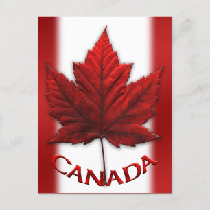 Canada Kaarten Canada Vlag Wenskaarten Aangepast
