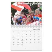 Canada Kalender (Mar 2026)