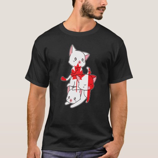Canada Katten Canadees Canada T-shirt (Voorkant)