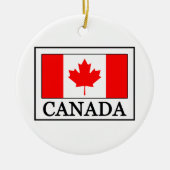 Canada Keramisch Ornament (Voorkant)
