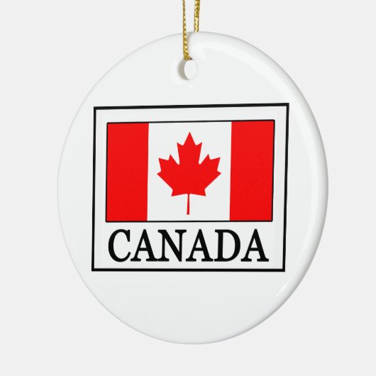 Canada Keramisch Ornament (Links)