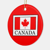 Canada Keramisch Ornament (Links)