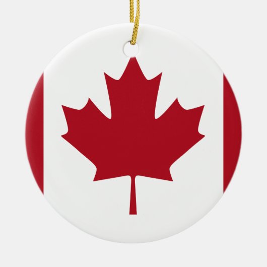 CANADA KERAMISCH ORNAMENT (Voorkant)