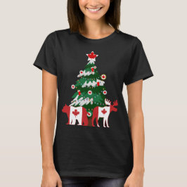 Canada Kerstboom Canadese Lelijke X-mas Trui T-shirt