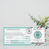 Canada kerstcadeau voor instapkaarten kaart (Staand voorkant)