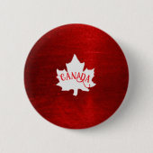CANADA KERSTMIS RONDE BUTTON 5,7 CM (Voorkant)