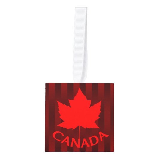 Canada kerstsieraar, gepersonaliseerd Souvenir Decoratie (Voorkant)