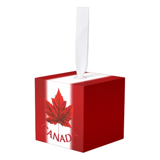 Canada kerstsieraar, gepersonaliseerd Souvenir Decoratie (Voorkant hoekig)