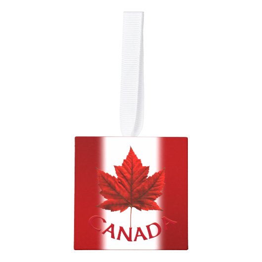 Canada kerstsieraar, gepersonaliseerd Souvenir Decoratie (Voorkant)