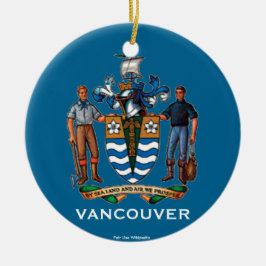 Canada - kerstversiering in Vancouver Keramisch Ornament