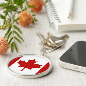 Canada Key Ring Sleutelhanger (Zijkant)