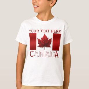 Canada Kind Shirt Canada Vlag onder de Souvenir-To