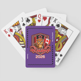 Canada Kinderen Pokerkaarten