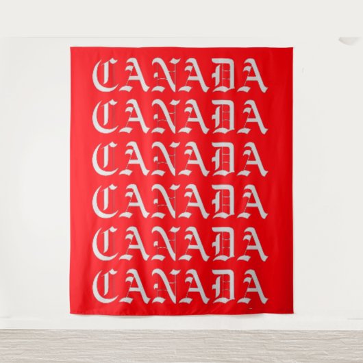 Canada Kleur Wandkleed (Voorkant)