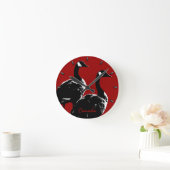 Canada Klock Canadian Goose Souvenir Wall Clock Ronde Klok (Huis)