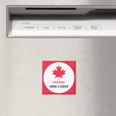 Canada kom ik hier magneet (Insitu (Vaatwasser))