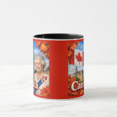 Canada. Koningin Elizabeth ||. Historisch. Mok (Midden)