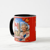 Canada. Koningin Elizabeth ||. Historisch. Mok (Voorkant links)
