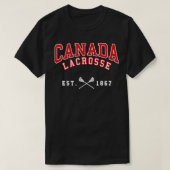 Canada lacrosse T-shirt (Design voorkant)