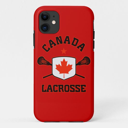 Canada Lacrosse-telefoondraagtas Case-Mate iPhone Case (Achterkant)