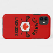 Canada Lacrosse-telefoondraagtas Case-Mate iPhone Case (Achterkant (horizontaal))
