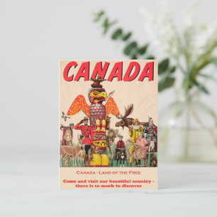 Canada - Land van de Vrijheid Briefkaart