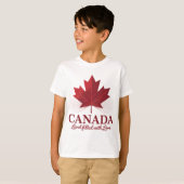 Canada – Land Vol Met Liefde T-Shirt | Hartelijk (Voorkant volledig)