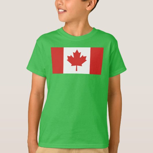 Canada Landenvlag T-shirt (Voorkant)