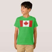 Canada Landenvlag T-shirt (Voorkant volledig)