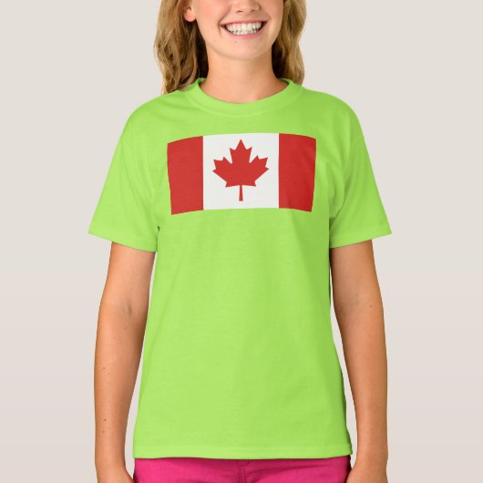 Canada Landenvlag T-shirt (Voorkant)