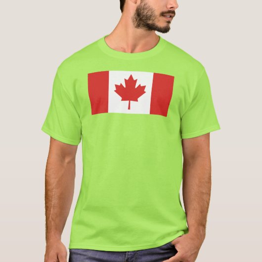 Canada Landenvlag T-shirt (Voorkant)