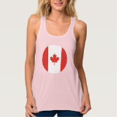 Canada Landenvlag Tanktop (Voorkant)