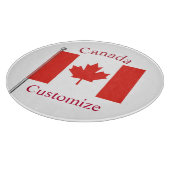 Canada Landenvlag Thunder_Cove Snijplank (Hoek)