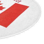 Canada Landenvlag Thunder_Cove Snijplank (Hoek)