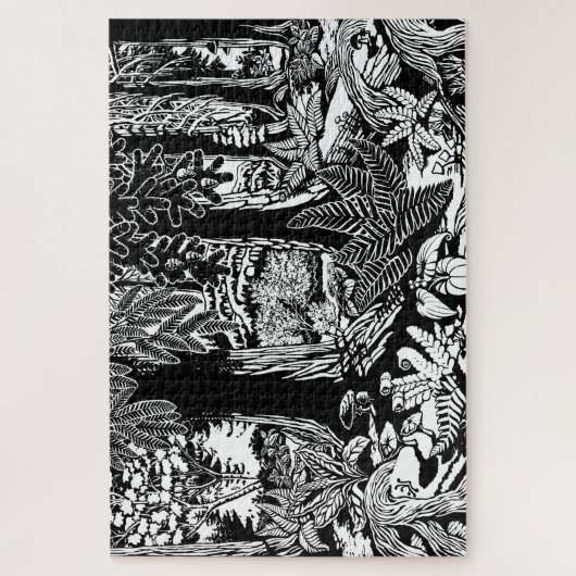 Canada Landscape Art Puzzles - Forest Art Gifts Legpuzzel (Verticaal)