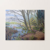 Canada Landschap Puzzle Lost Lagoon Puzzle Legpuzzel (Horizontaal)
