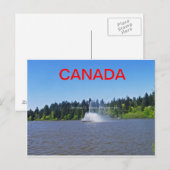 canada landschappen briefkaart (Voorkant / Achterkant)